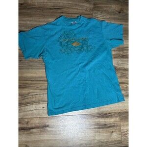 Vintage Hanes Beefy T Mission Hill Wine T Shirt Single Stitch 1990s Teal Large